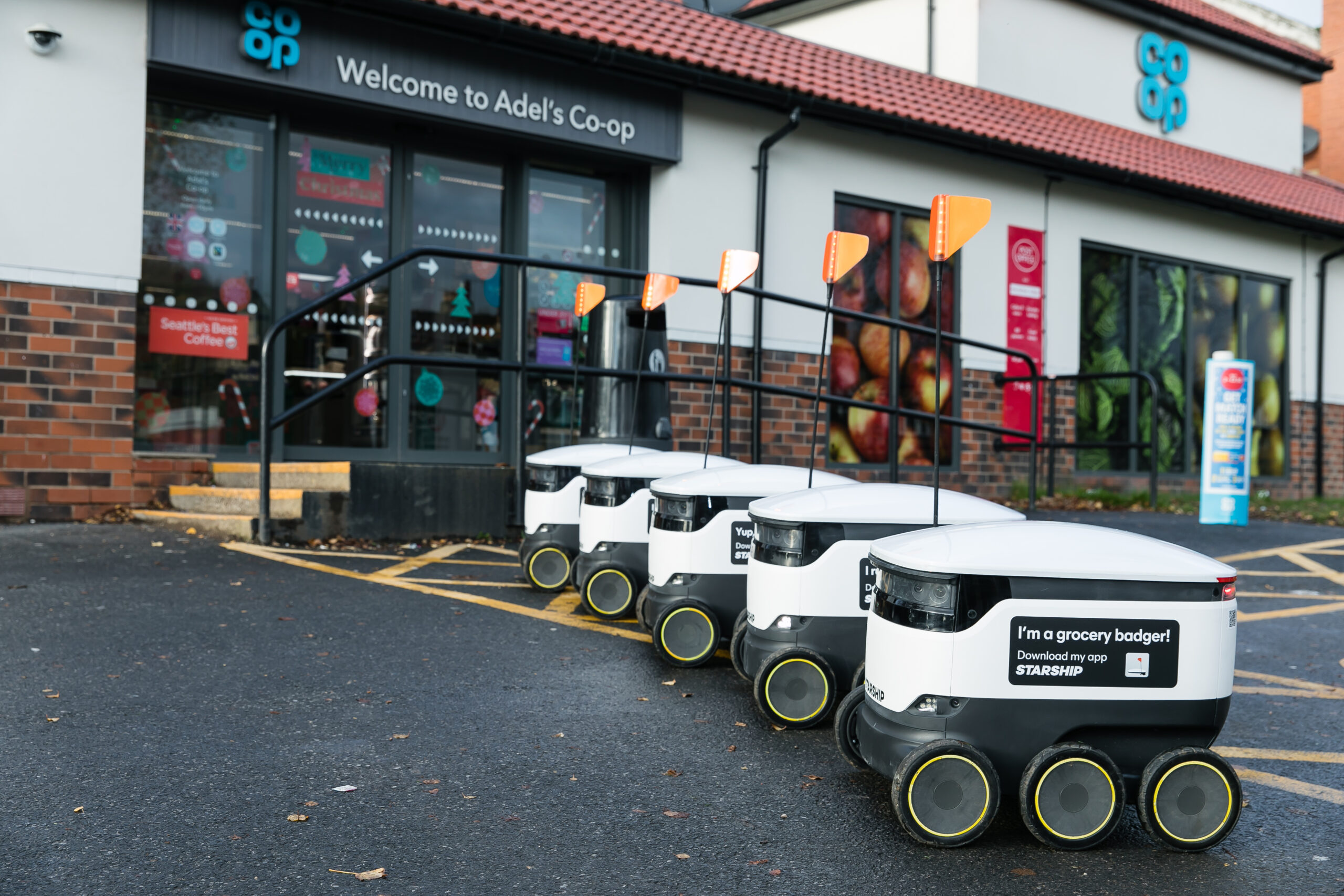 cambridge co op robot delivery