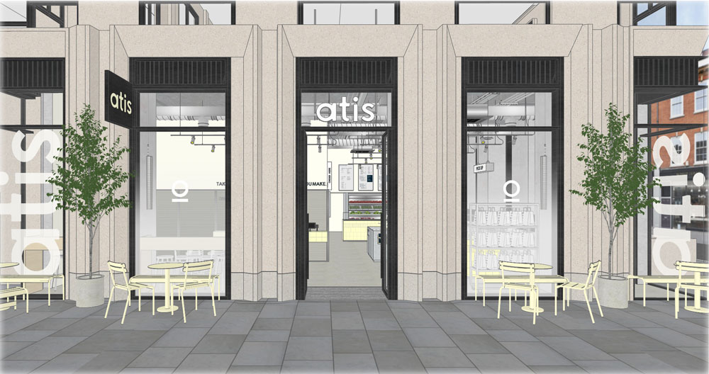 Salad bar atis to open new flagship store in Covent Garden